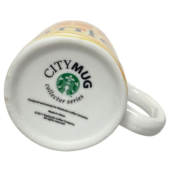 Starbucks Coffee Company  Hong Kong Demitasse Mini Espresso City 3oz Mug 2011 - Picture 9 of 10